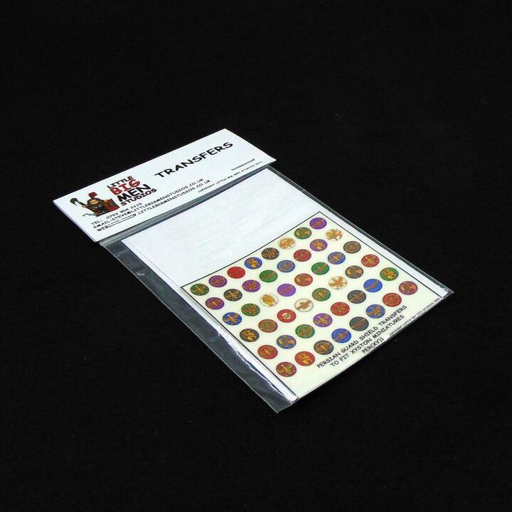 15mm, Littlebigman Studios, Ancient: Persian Guard  Shield Transfers To Fit Xyston Miniatures