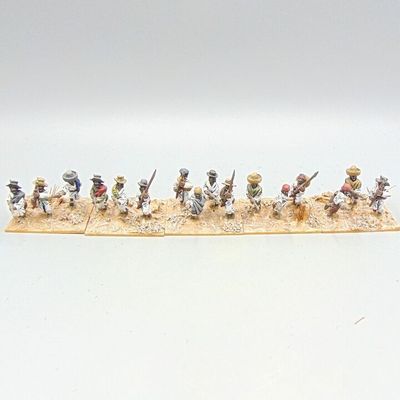 Grade D - 1st Corps Miniatures - Mexican/American War - Armed Mexican Peasants