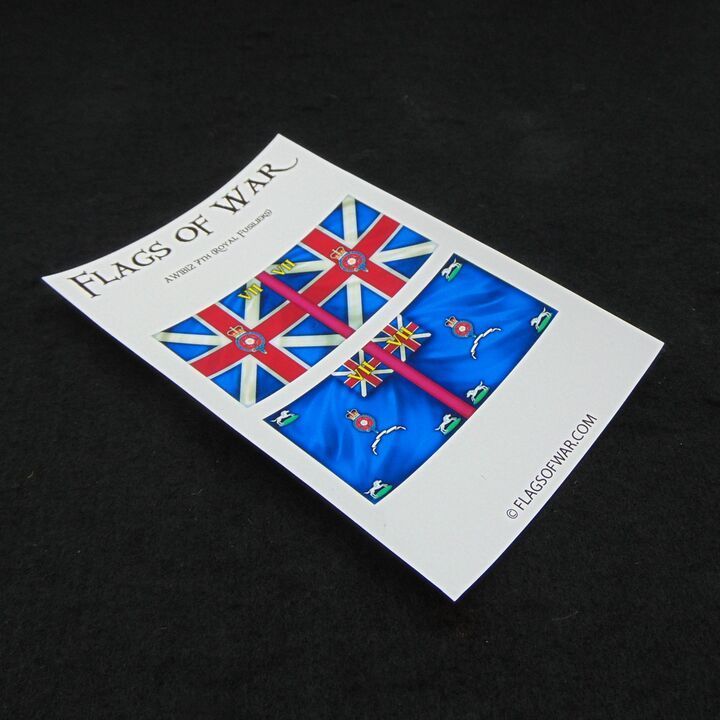28mm, Flags of War, AWI: British 7th Royal Fusiliers
