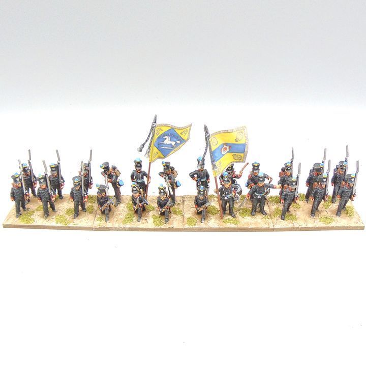 Grade C - Perry Miniatures - Napoleonic - Brunswick Line Infantry Unit