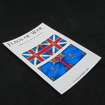 28mm, Flags of War, AWI: British 8th Foot The Kings Regiment