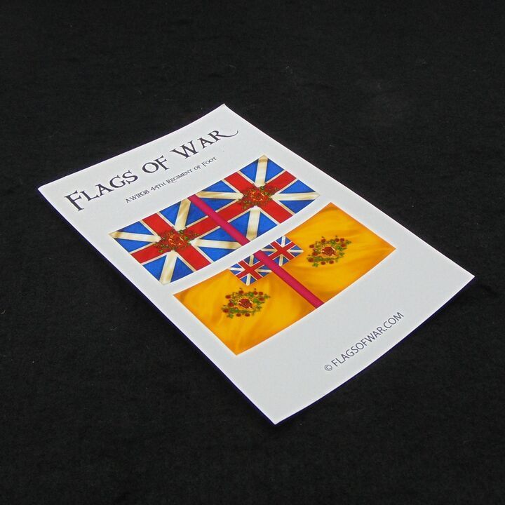 28mm, Flags of War, AWI: British 44th Regiment of Foot