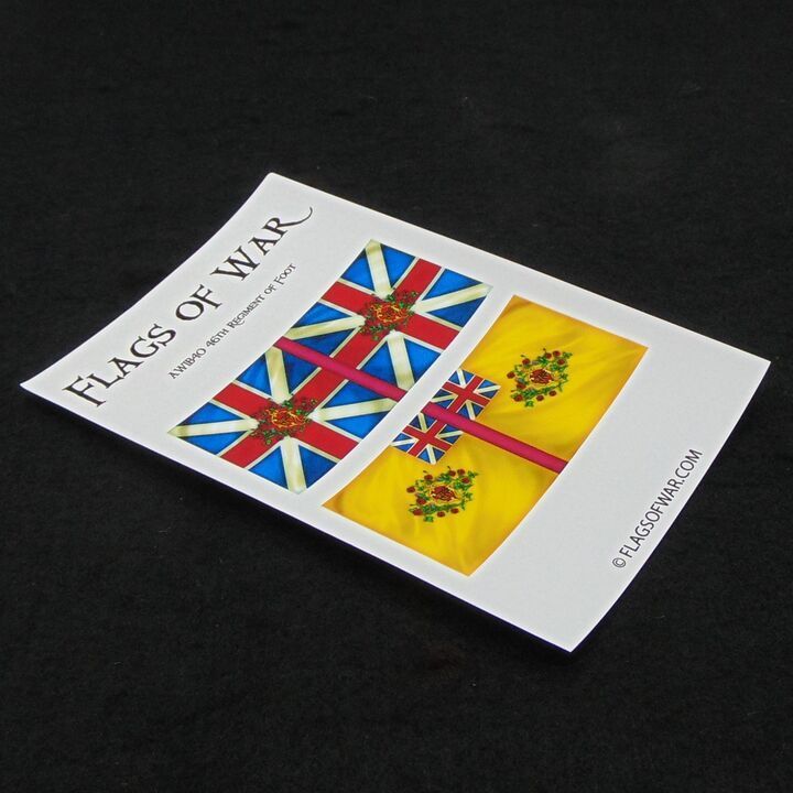 28mm, Flags of War, AWI: British 46th Regiment of Foot