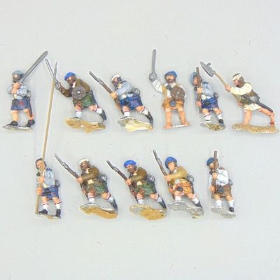 Grade D - Dixon Miniatures - Jacobite Rebellions - Highlanders