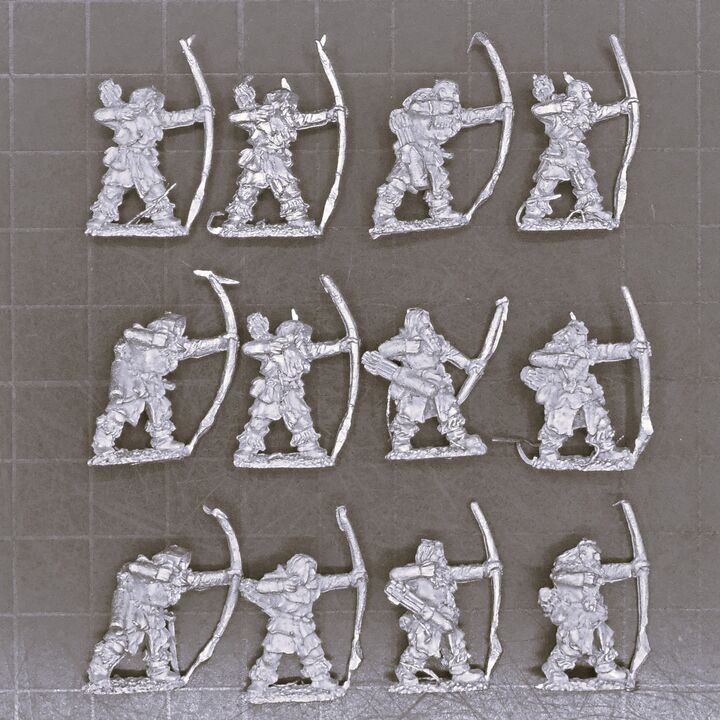 Copplestone Castings, Fantasy - Barbarian Ice Tribe Archers