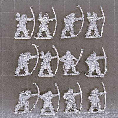 Copplestone Castings, Fantasy - Barbarian Ice Tribe Archers