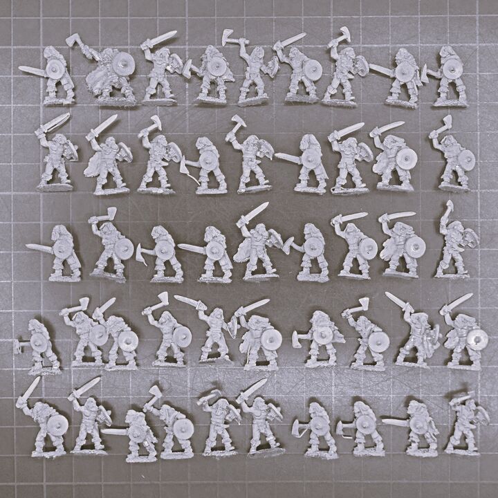 Copplestone Castings, Fantasy - Barbarian Northland Warriors