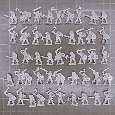 Copplestone Castings, Fantasy - Barbarian Northland Warriors