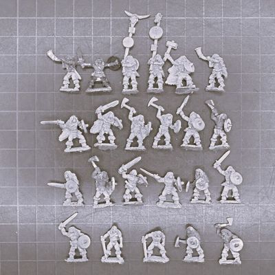 Copplestone Castings, Fantasy - Barbarian Warriors