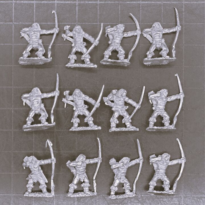 Copplestone Castings, Fantasy - Barbarian Archers