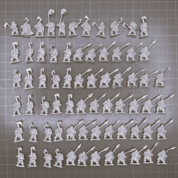 Copplestone Castings, Fantasy - Dwarf Infantry
