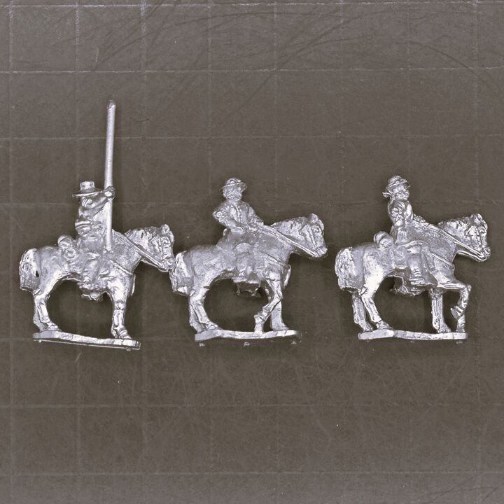 Peter Pig, ACW - Mounted Confederate  General Hood Command Group