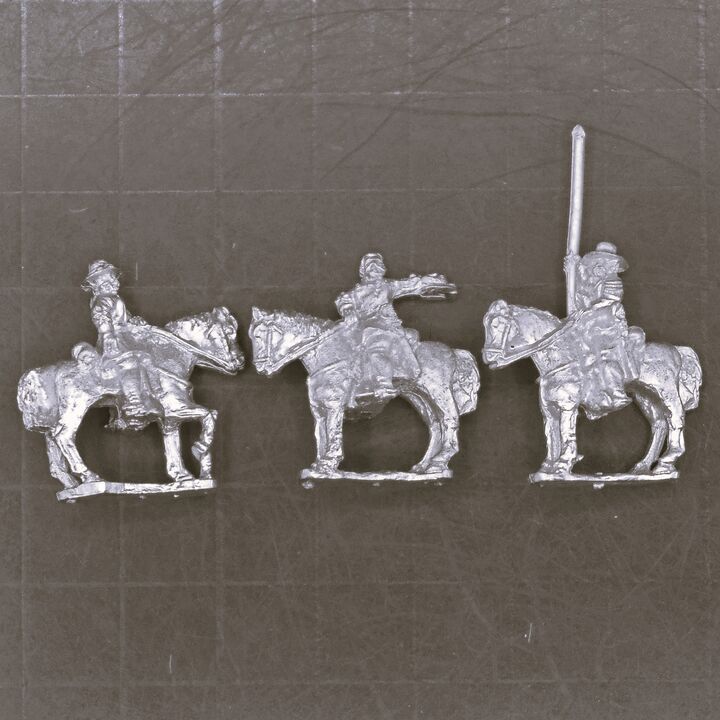 Peter Pig, ACW - Mounted Confederate  General Longstreet Command Group