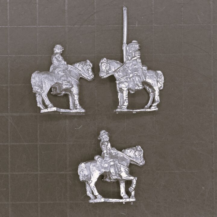 Peter Pig, ACW - Mounted Confederate  General Beauregard Command Group