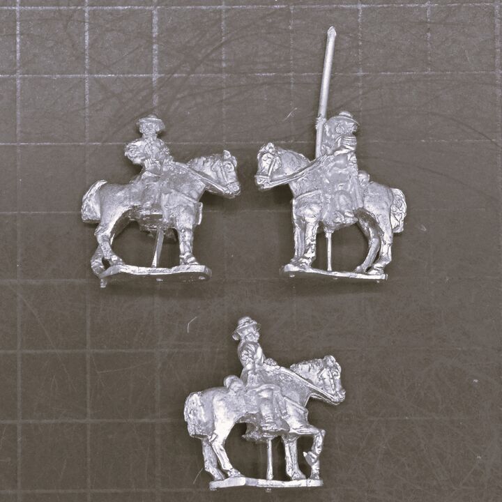 Peter Pig, ACW - Mounted Confederate  General Braxton-Bragg Command Group