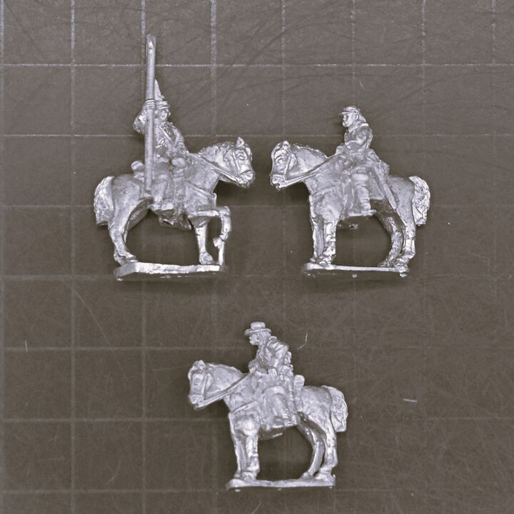 Peter Pig, ACW - Mounted Union  General Dan Sickles Command Group
