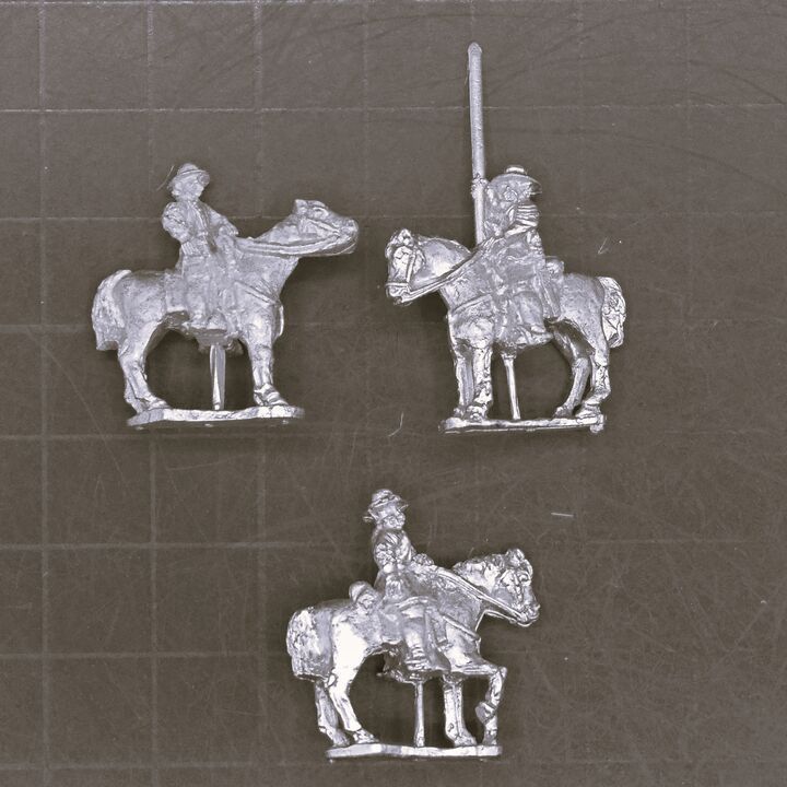 Peter Pig, ACW - Mounted Confederate  General Bedford Forrest Command Group