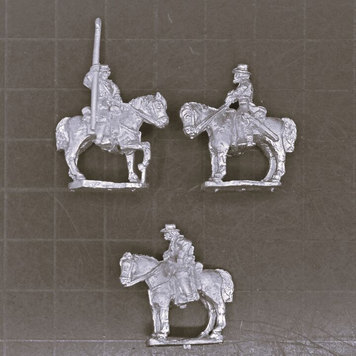 Peter Pig, ACW - Mounted Union  General George Meade Command Group
