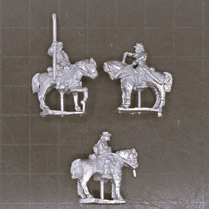 Peter Pig, ACW - Mounted Union  General John Reynolds Command Group