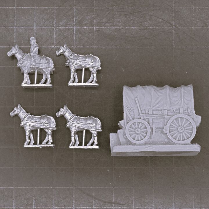 Peter Pig, ACW - Supply Wagon, Team & Driver in Kepi