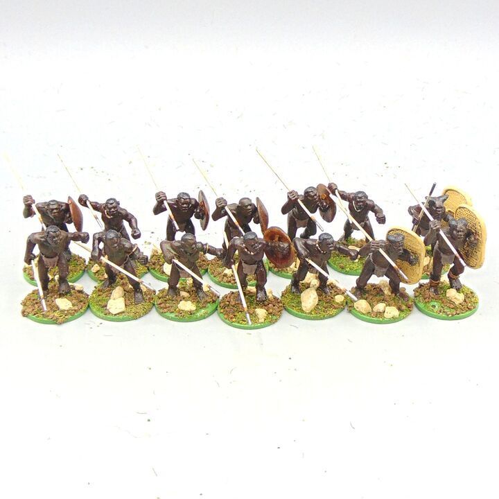 Grade D - Wargames Foundry - Colonial Africa/WW1 East Africa - Tribal Warriors