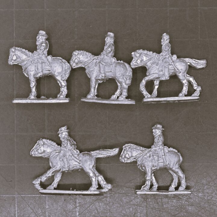 Raven Banner Games, ACW - Mounted Confederate Generals