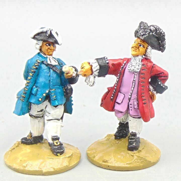 Grade D - Unidentified Manufacturer - C18th - Gentlemen