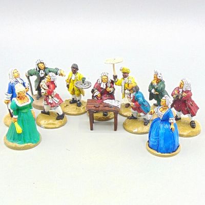 Grade D - Old Glory Miniatures - Pirates - Governor & Entourage