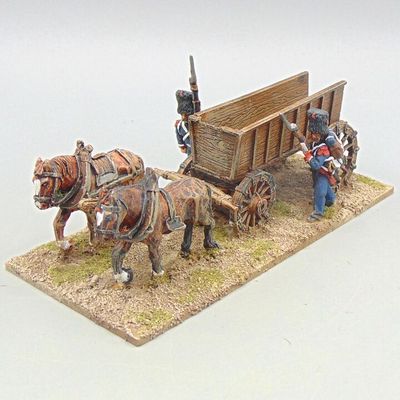 Grade D - Wargames Foundry - Napoleonic - French Supply Wagon