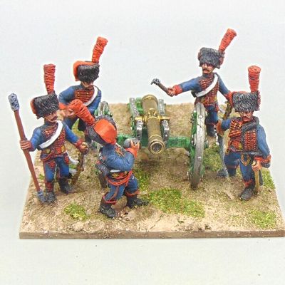 Grade C - Front Rank Miniatures - Napoleonic - French Guard Horse Artillery