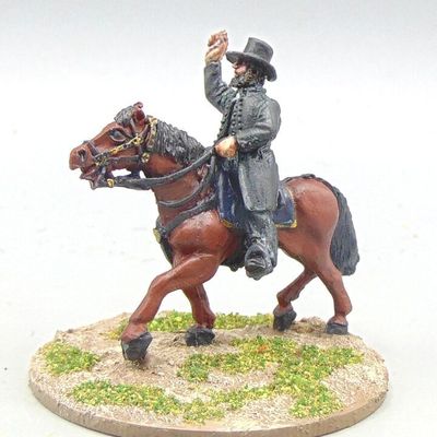 Grade D - Unidentified Manufacturer - ACW - Mounted Union Character, Rev Wiliam J Corby
