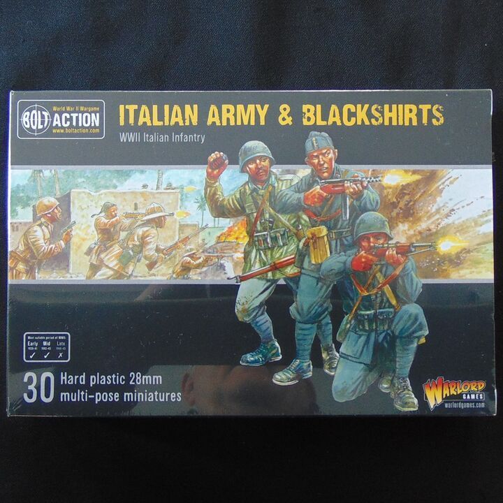 Warlord Games, WW2: Italian Army & Blackshirts