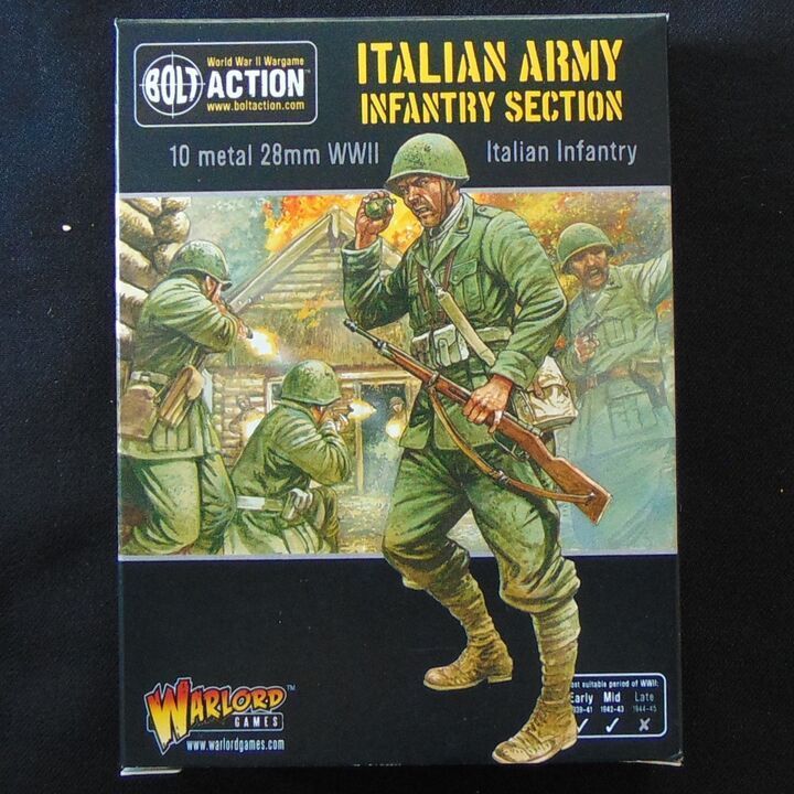 Warlord Games, WW2: Italian Army Infantry Section