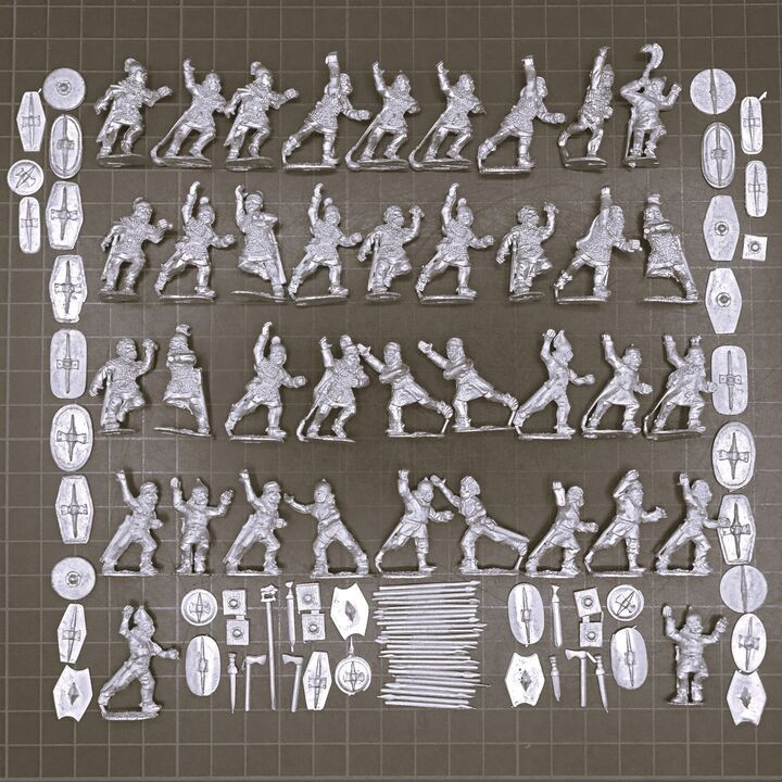 1st Corps Miniatures, Ancient Celts: Gauls or Ancient British Warband