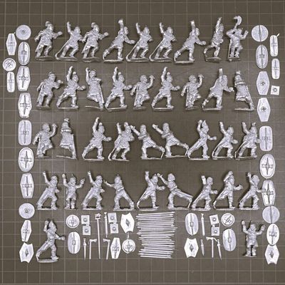 1st Corps Miniatures, Ancient Celts: Gauls or Ancient British Warband