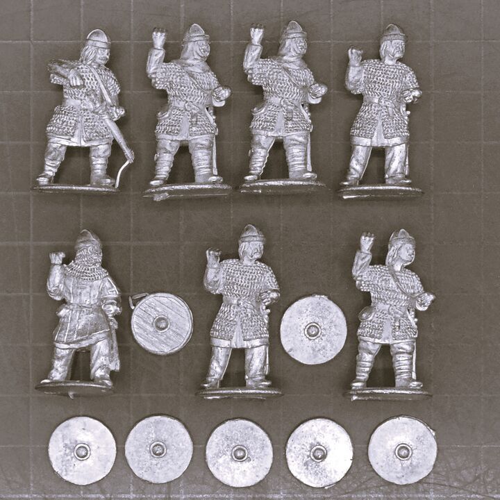 Footsore Miniatures, Dark Ages: Later Saxon Thegns