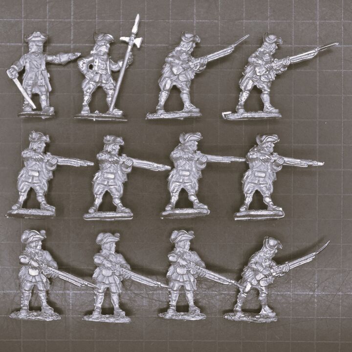 AW Miniatures, FIW: British Regular Line Infantry