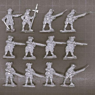 AW Miniatures, FIW: British Regular Line Infantry