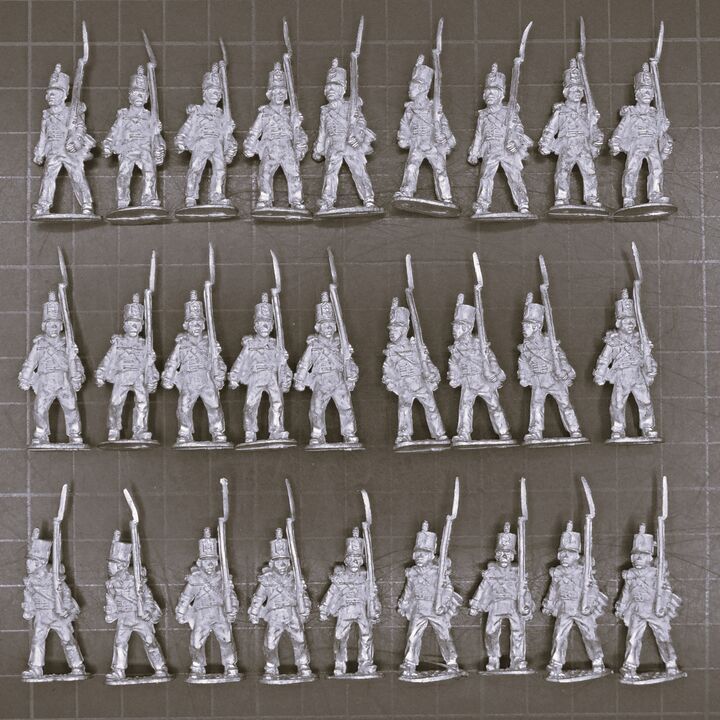 Offensive Miniatures, Napoleonic: British Infantry in Belgic Shakos