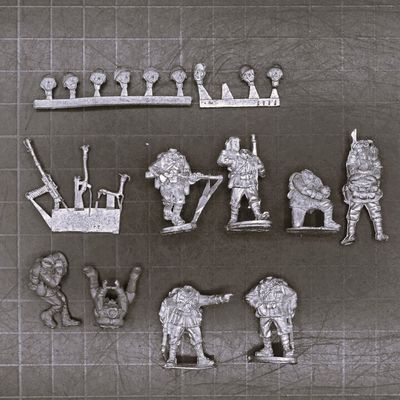 Warlord Games, WW2: Italian Army infantry with Support Weapons Teams