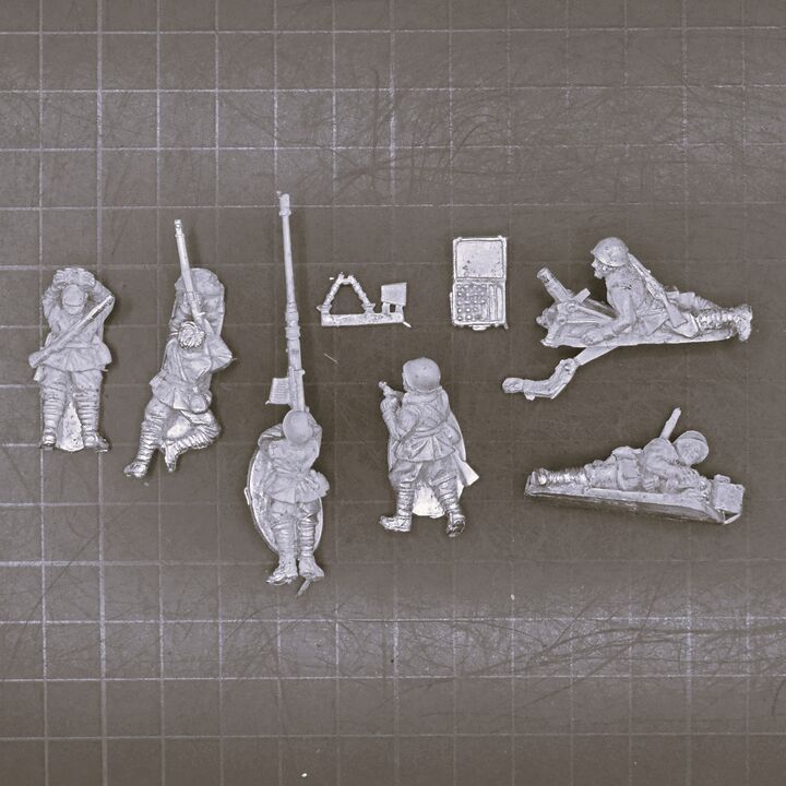 Warlord Games, WW2: Italian Army Sniper, ATR & Light Mortar Teams