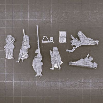 Warlord Games, WW2: Italian Army Sniper, ATR & Light Mortar Teams
