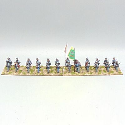 Grade C - Wargames Foundry - ACW - Confederate Infantry Unit (33rd Virginia)
