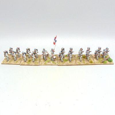Grade D - Wargames Foundry - ACW - Confederate Infantry Unit