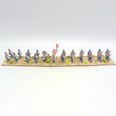 Grade C - Wargames Foundry - ACW - Confederate Infantry Unit (9th Virginia)