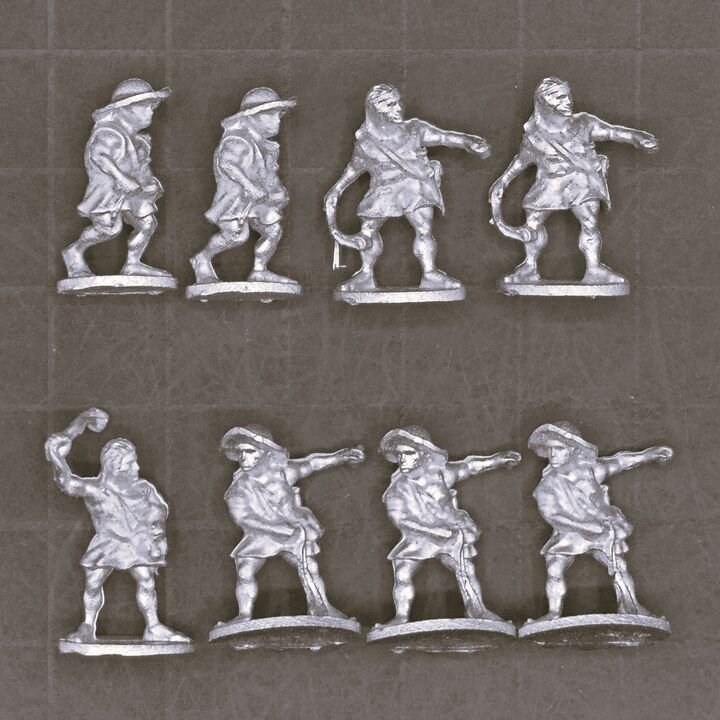 Museum Miniatures, Ancient Greek - Light Slingers