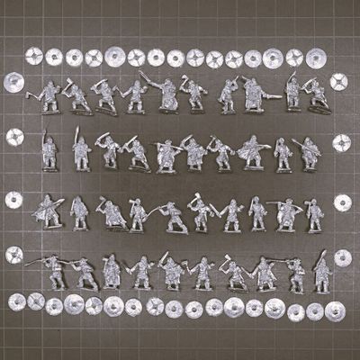 Splintered Light Miniatures, Dark Ages - Early Saxon Warriors