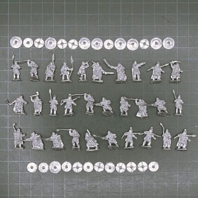 Splintered Light Miniatures, Dark Ages - Early Saxon Armoured Warriors