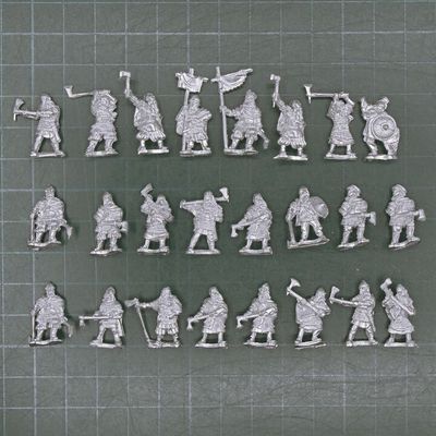 Forged in Battle, Dark Ages - Viking Huscarles with Axes