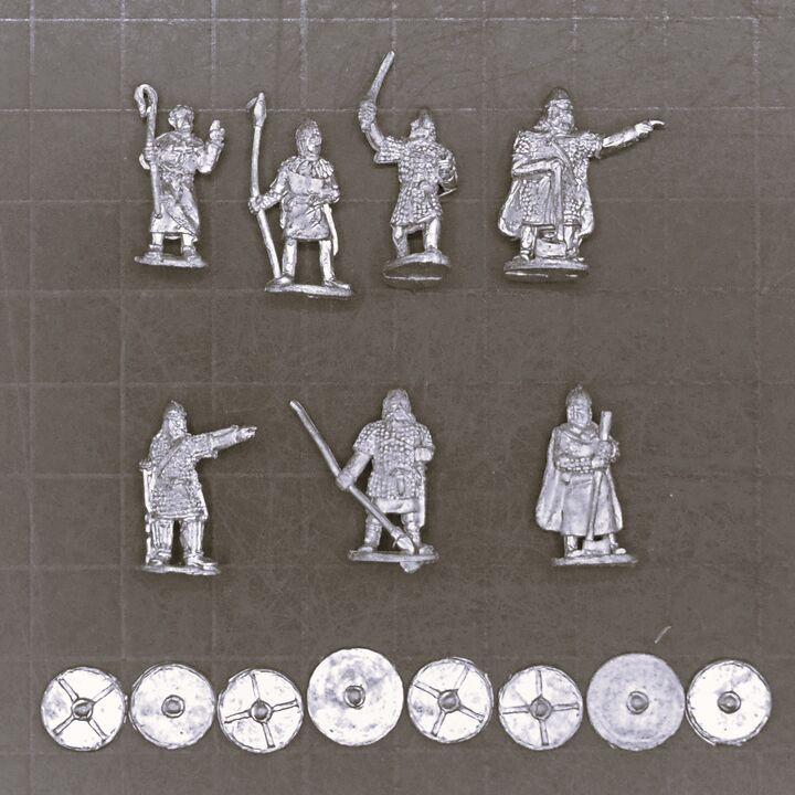 Splintered Light Miniatures, Dark Ages - Late Saxon Personalities